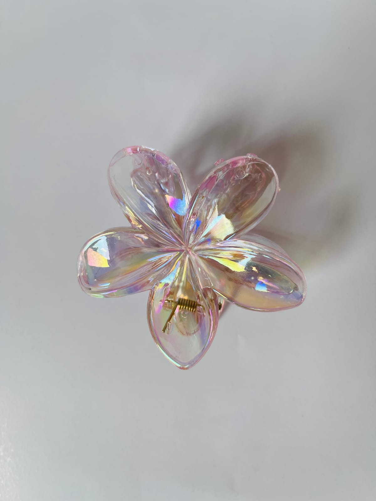 Cotton Pink Claw Clip